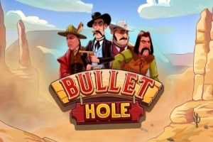 Bullet Hole Game Logo