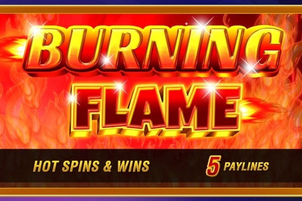 Burning Flame Game Logo