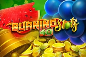 Burning Slots 40 Game Logo