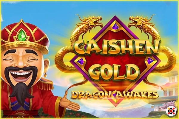 Caishen Gold Dragon Awakes Game Logo