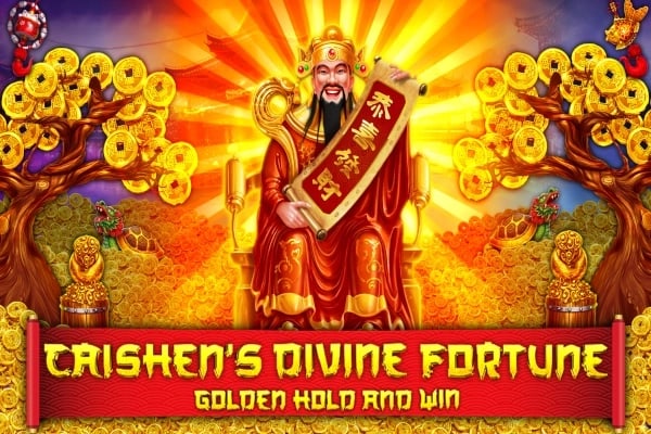 Caishen's Divine Fortune Game Logo