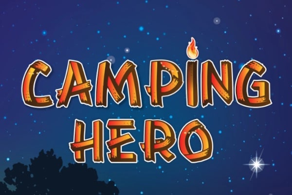 Camping Hero Game Logo
