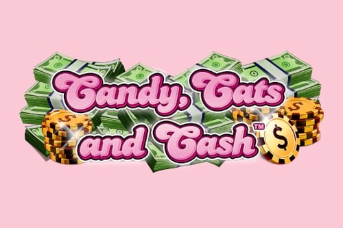 Candy, Cats and Cash Game Logo