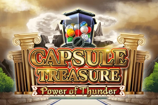 Capsule Treasure Power of Thunder Game Logo