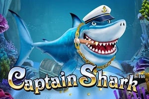 Captain Shark Game Logo