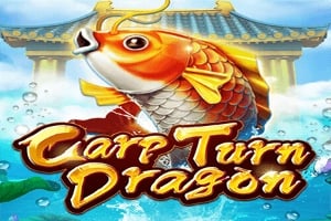 Carp Turn Dragon Game Logo