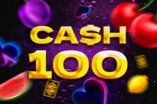 Cash 100 Game Logo