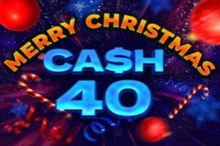 Cash 40 Christmas Game Logo