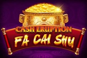 Cash Eruption Fa Cai Shu Game Logo