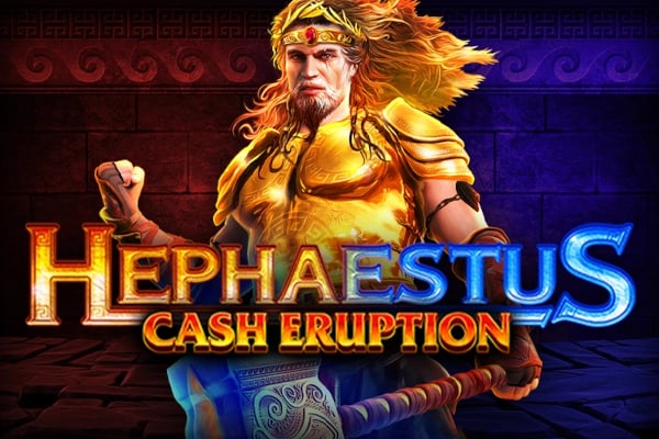 Cash Eruption Hephaestus Game Logo