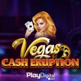 Cash Eruption Vegas Game Logo