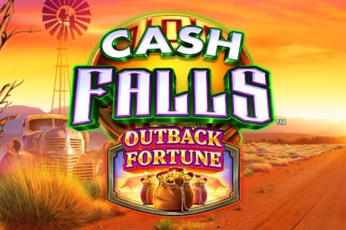 Cash Falls Outback Fortune  Game Logo