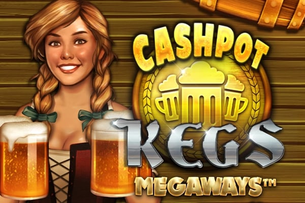 Cashpot Kegs Megaways Game Logo