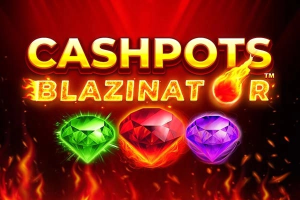 Cashpots Blazinator Game Logo