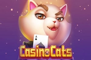 Casino Cats Game Logo