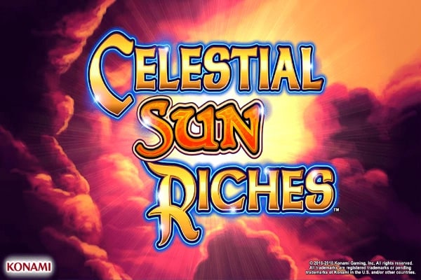 Celestial Sun Riches Game Logo