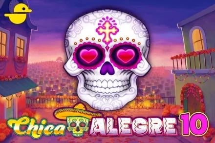 Chica Alegre 10 Game Logo
