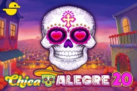 Chica Alegre 20 Game Logo