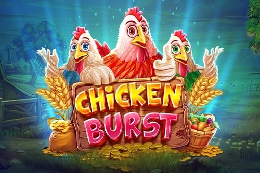 Chicken Burst Game Logo