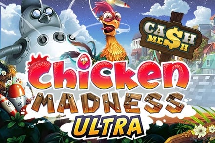 Chicken Madness Ultra Game Logo