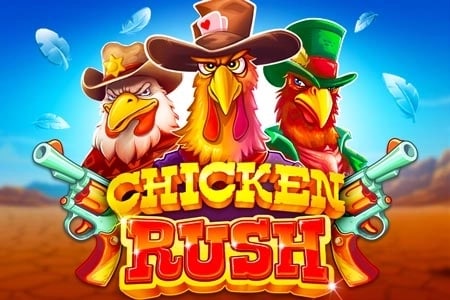 Chicken Rush Game Logo