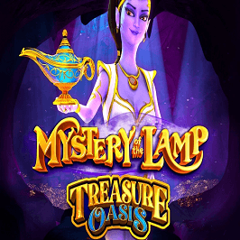Mystery of the Lamp Treasure Oasis Game Logo