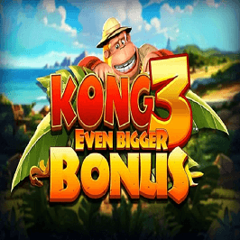 Kong 3 Even Bigger Bonus Game Logo