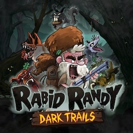 Rabid Randy Dark Trails Game Logo