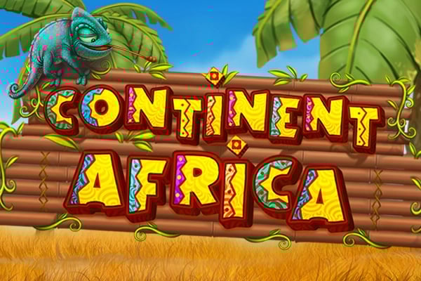 Continent Africa Game Logo