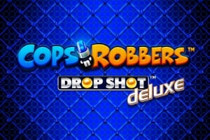 Cops 'n' Robbers Drop Shot Deluxe Game Logo