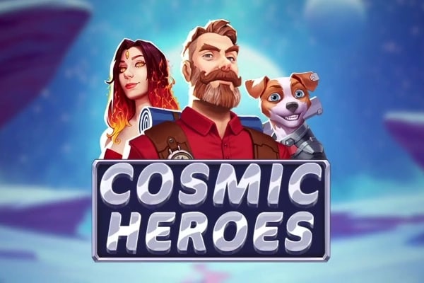 Cosmic Heroes Game Logo