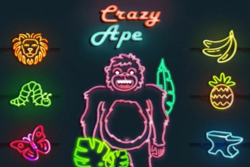Crazy Ape Game Logo
