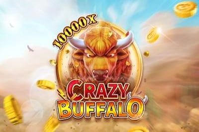 Crazy Buffalo Game Logo