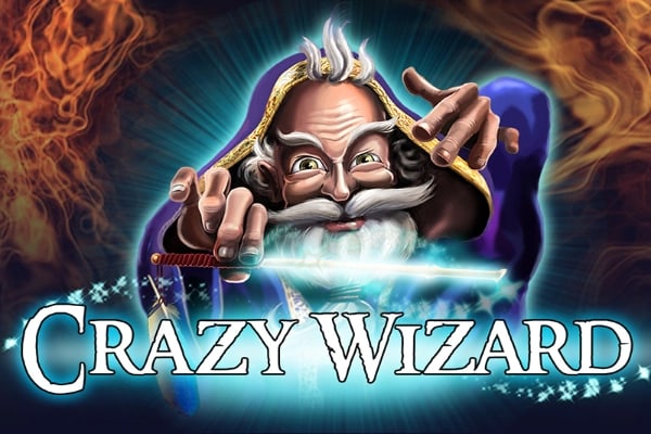 Crazy Wizard Game Logo