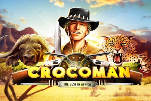 Crocoman Game Logo