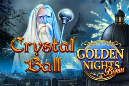 Crystal Ball Golden Nights Bonus Game Logo