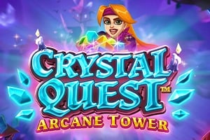 Crystal Quest Arcane Tower Game Logo