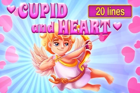 Cupid and Heart Game Logo
