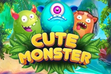 Cute Monster Game Logo