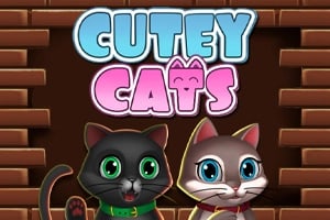 Cutey Cats Game Logo