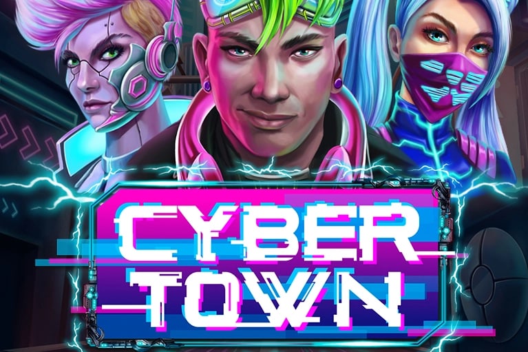 Cyber Town Game Logo