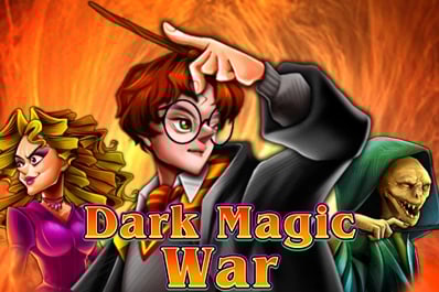 Dark Magic War Game Logo