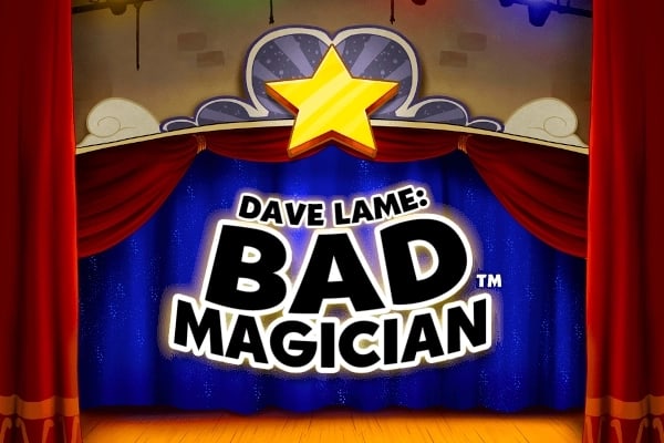 Dave Lame Bad Magician Game Logo