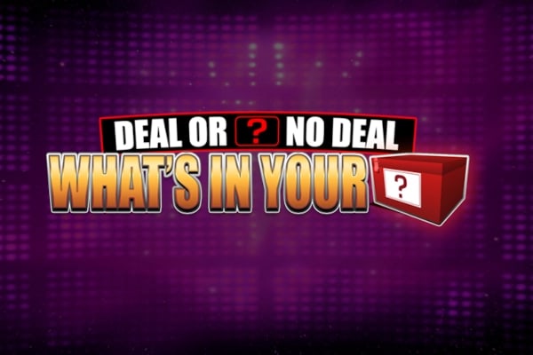 Deal or No Deal What's in Your Box Game Logo