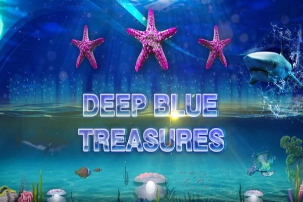 Deep Blue Treasures Game Logo