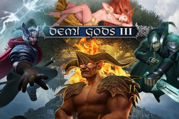 Demi Gods III Game Logo