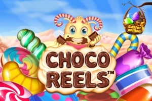 Choco Reels Easter Game Logo