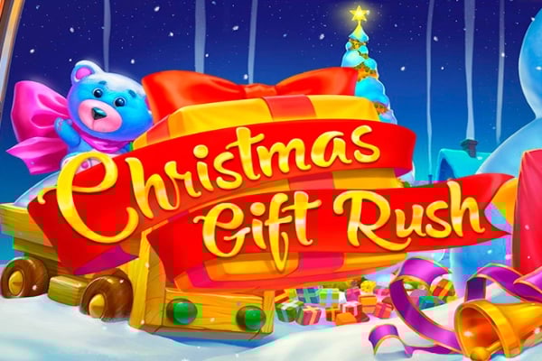 Christmas Gift Rush Game Logo