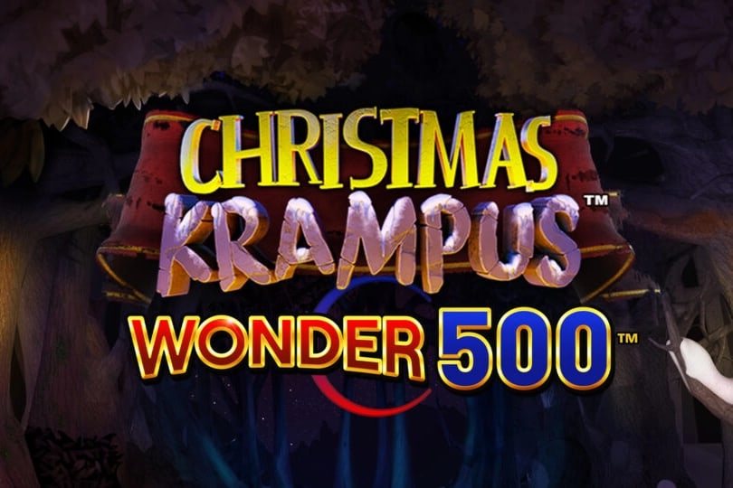 Christmas Krampus Wonder 500 Game Logo
