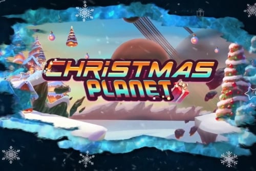 Christmas Planet Game Logo